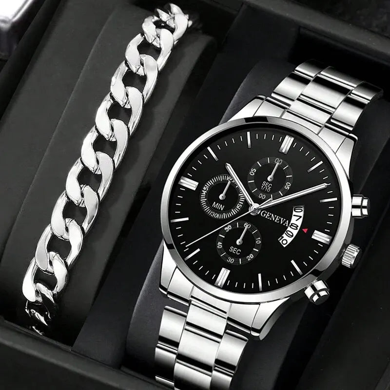 Fashion Men Stainless Steel Watch