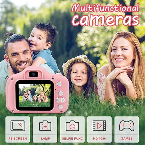 Kids Camera 1080P HD – Best Digital Camera with LCD Display