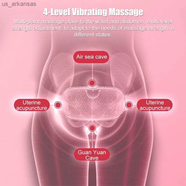 Heating And Vibrating Digital Period Pad For Healing Period Cramps