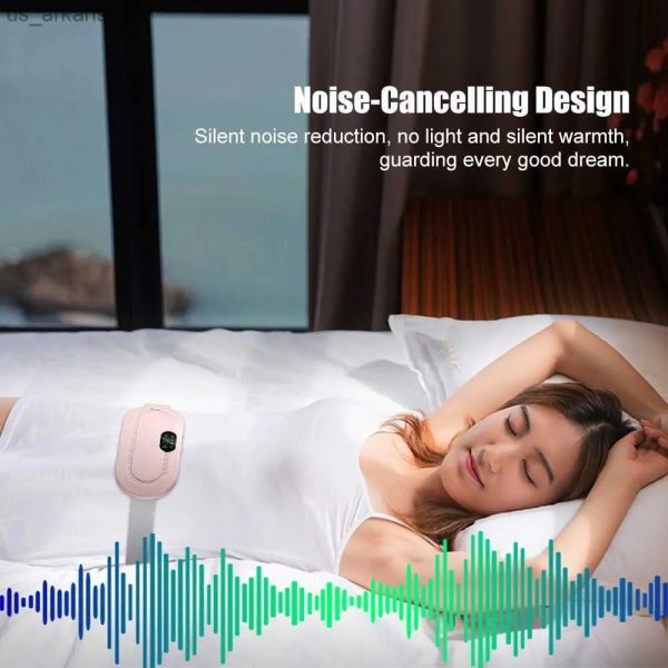 Heating And Vibrating Digital Period Pad For Healing Period Cramps