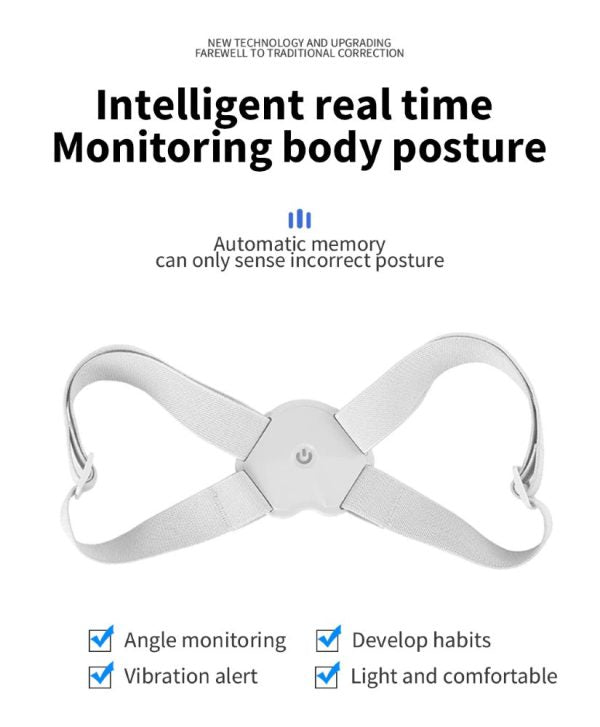 Posture Corrector With Intelligent Sensor Vibration