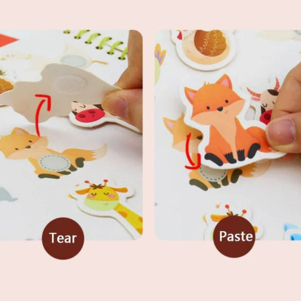 Reusable Montessori Kids Busy Book